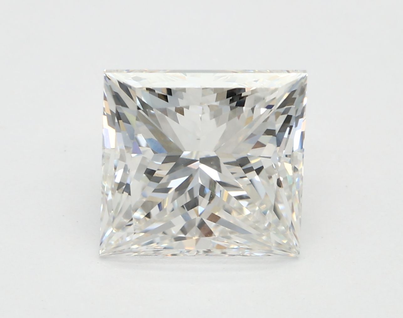 3.51 ct. princess Lab Grown Diamond front image