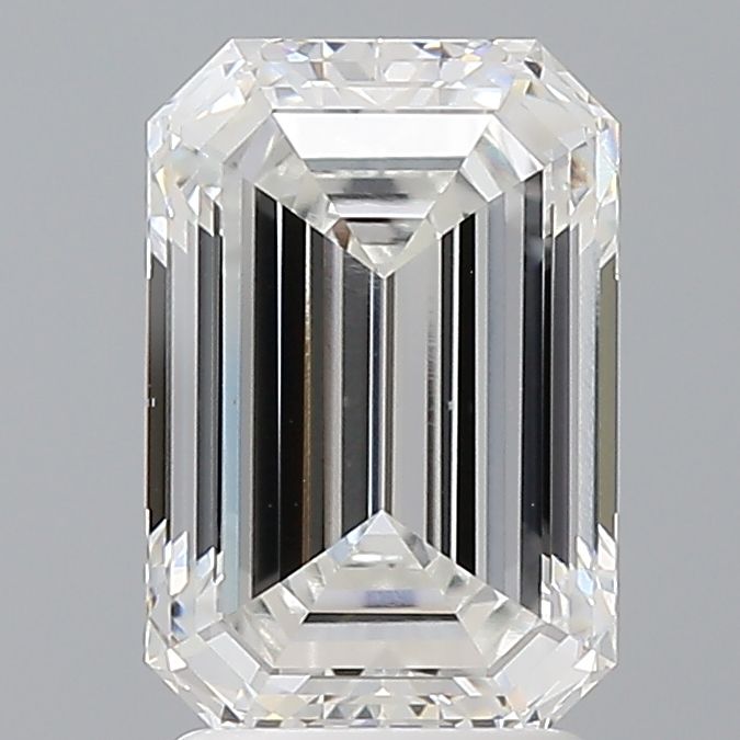 2.60 ct. emerald Lab Grown Diamond front image