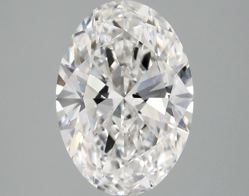 2.92 ct. oval Lab Grown Diamond front image
