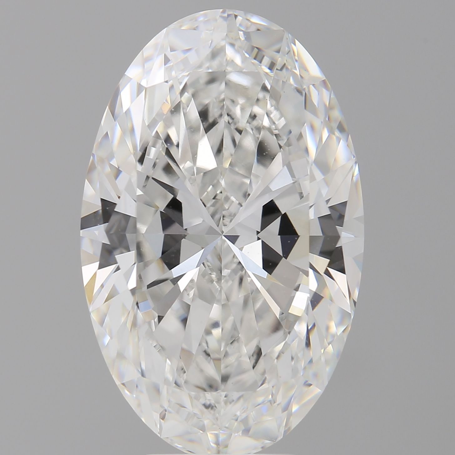 8.01 ct. oval Lab Grown Diamond front image