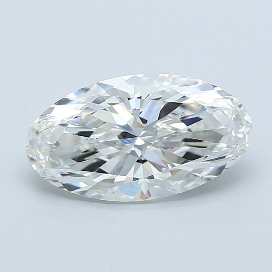 3.23 ct. oval Lab Grown Diamond front image