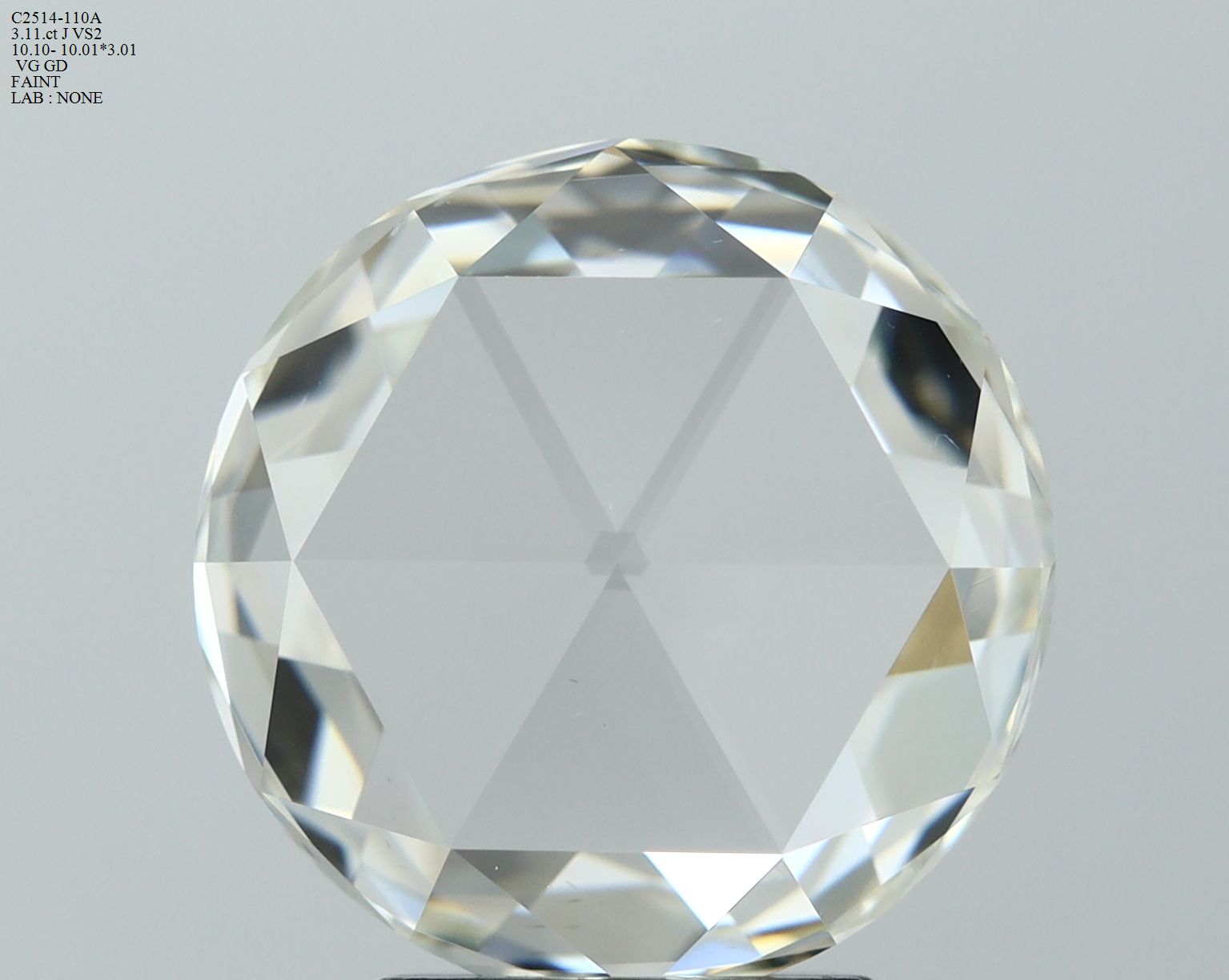 3.11 ct Rose Diamond