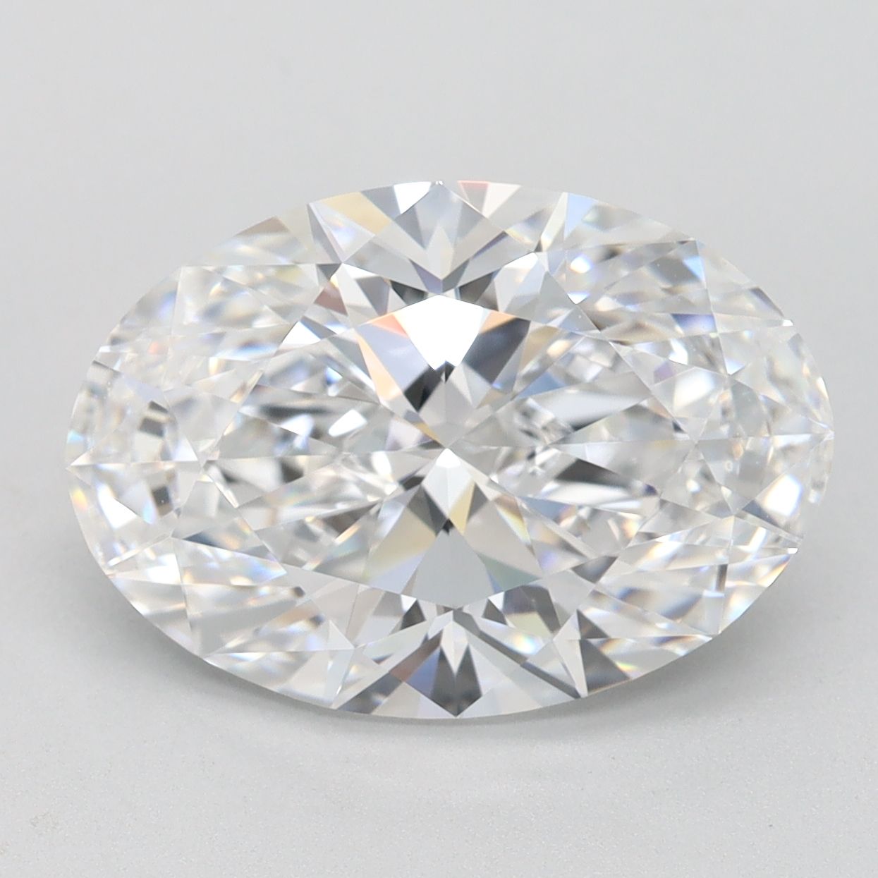 4.01 ct. oval Lab Grown Diamond front image