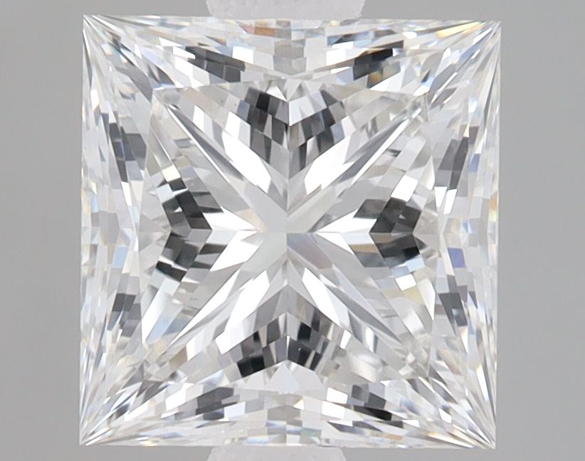3.03 ct. princess Lab Grown Diamond front image