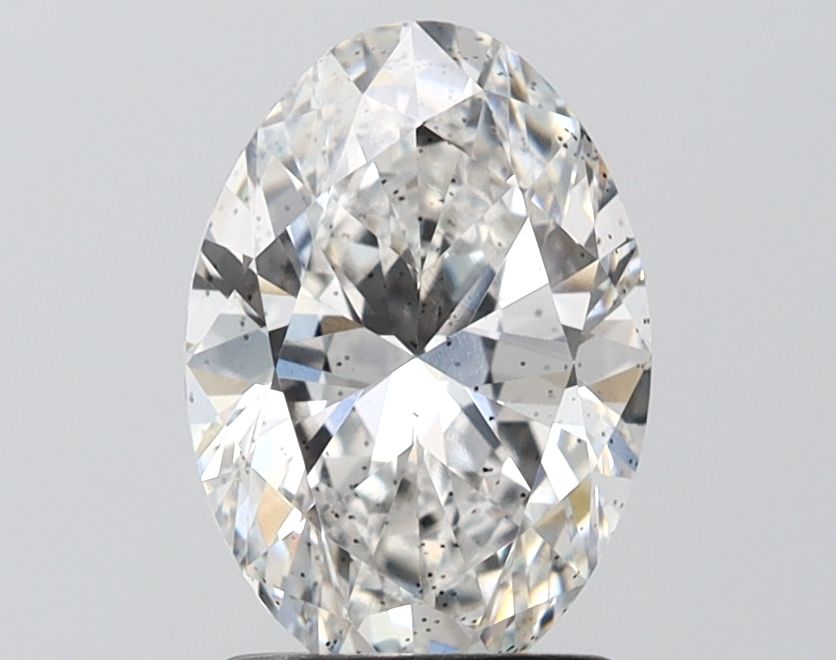 2.01 ct. oval Lab Grown Diamond front image