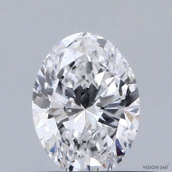 0.37 ct lab-grown Oval Diamond