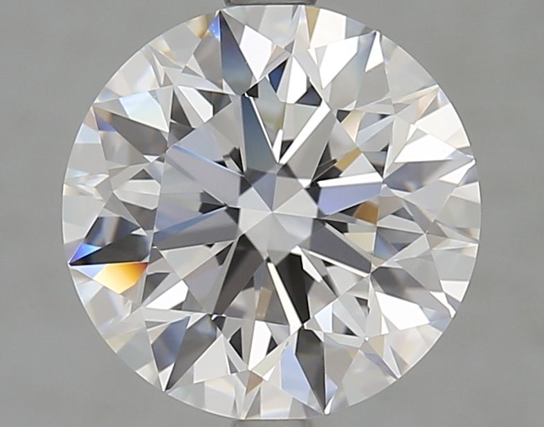 Diamant Rond 3.72 ct - Couleur D - Pureté VVS1