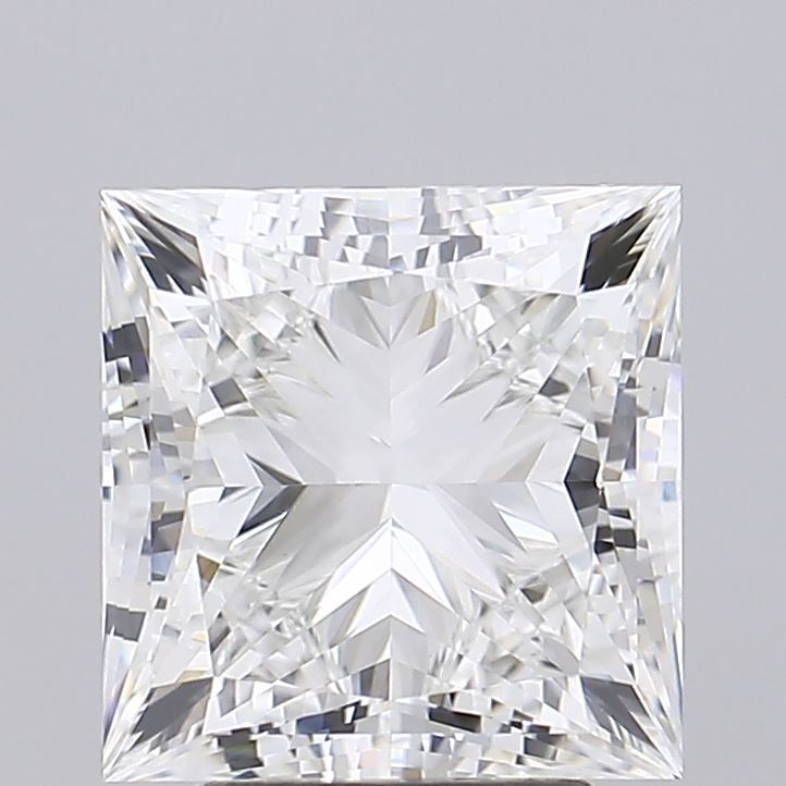 4.03 ct. princess Lab Grown Diamond front image