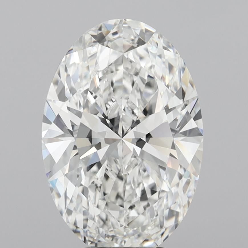 5.10 ct. oval Lab Grown Diamond front image