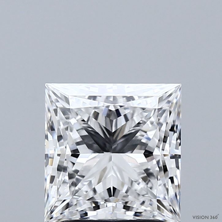 2.09 ct. princess Lab Grown Diamond front image