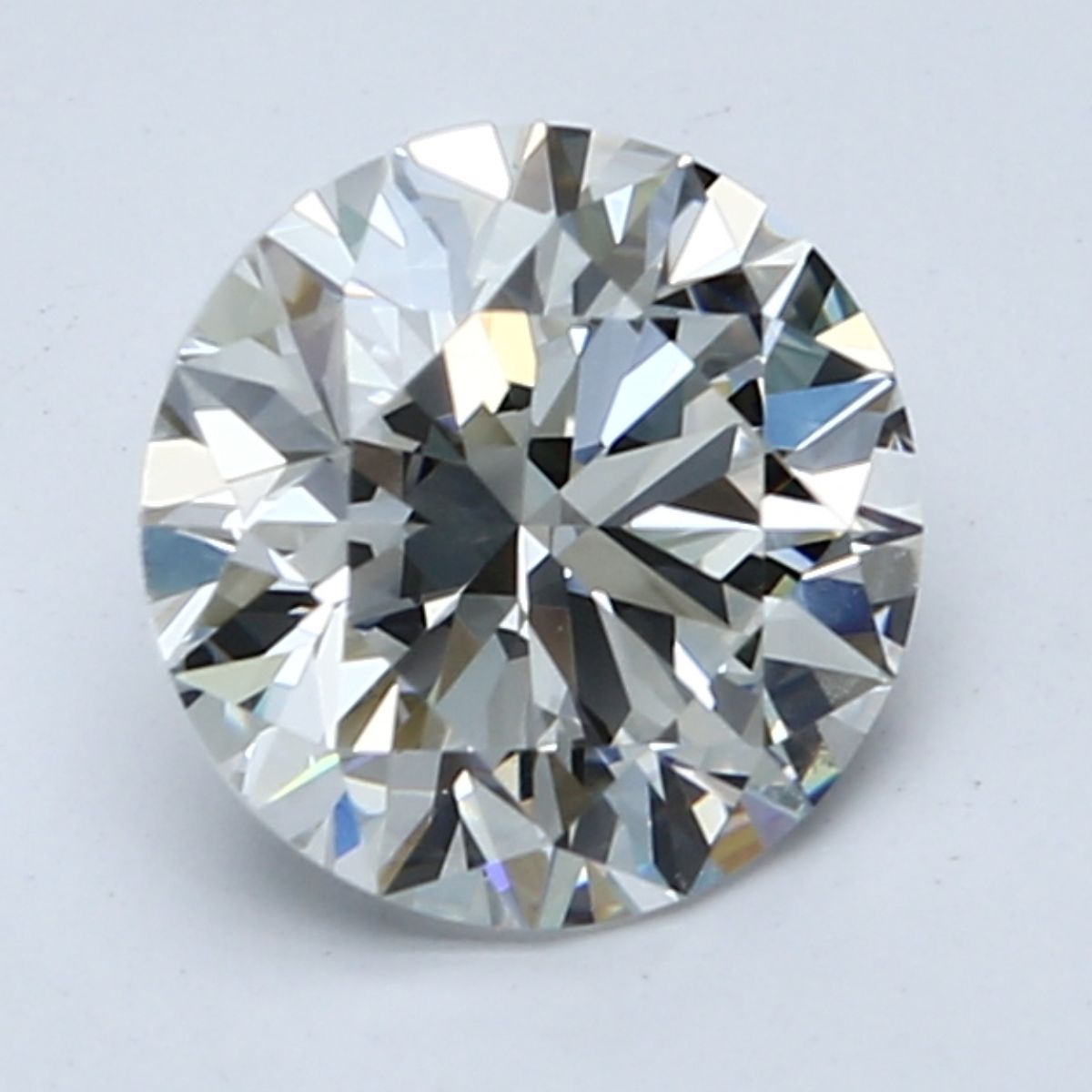 4.02 ct. round Lab Grown Diamond front image