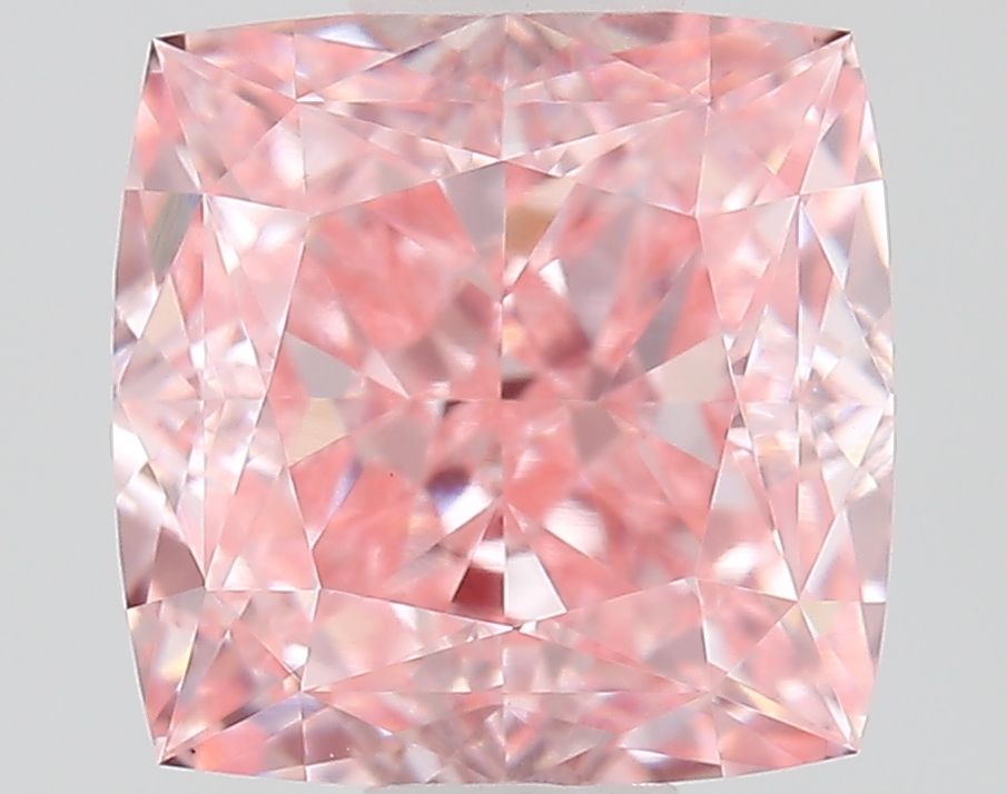 1.01 CT Fancy Vivid Pink CUSHION MODIFIED