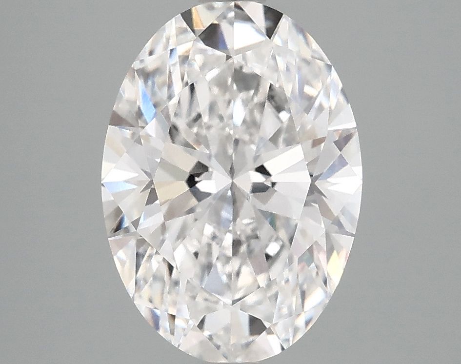 3.10 ct. oval Lab Grown Diamond front image