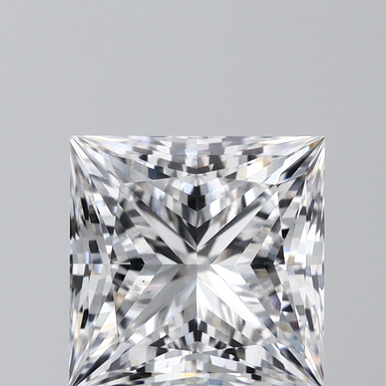 1.57 ct. princess Lab Grown Diamond front image