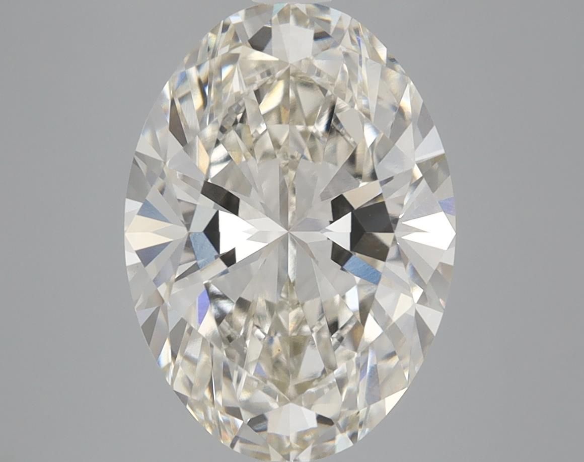 4.16 ct. oval Lab Grown Diamond front image