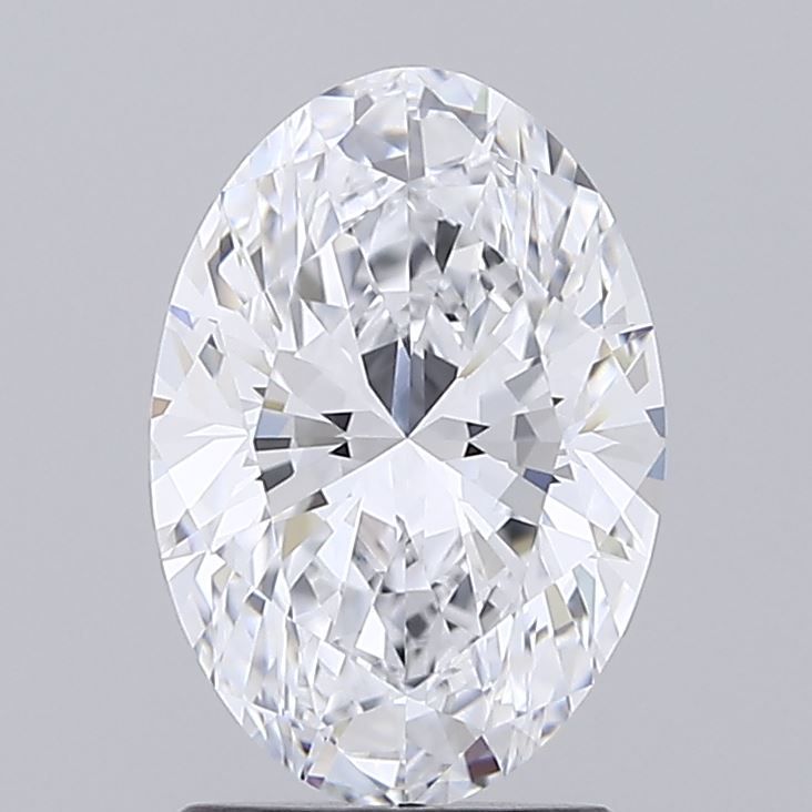 2.01 ct. oval Lab Grown Diamond front image