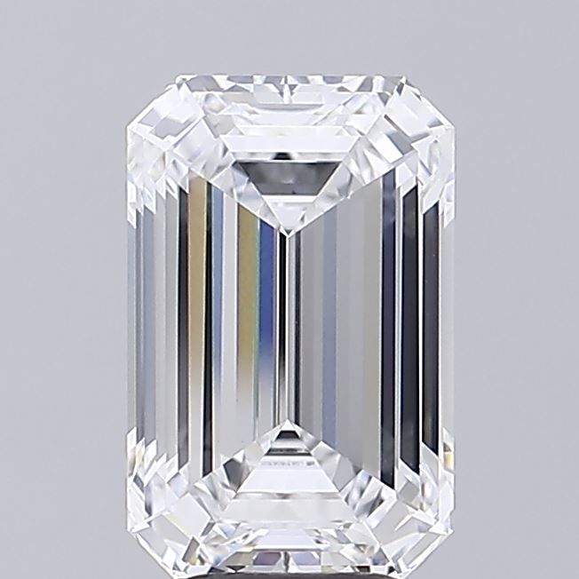 5.09 ct. emerald Lab Grown Diamond front image