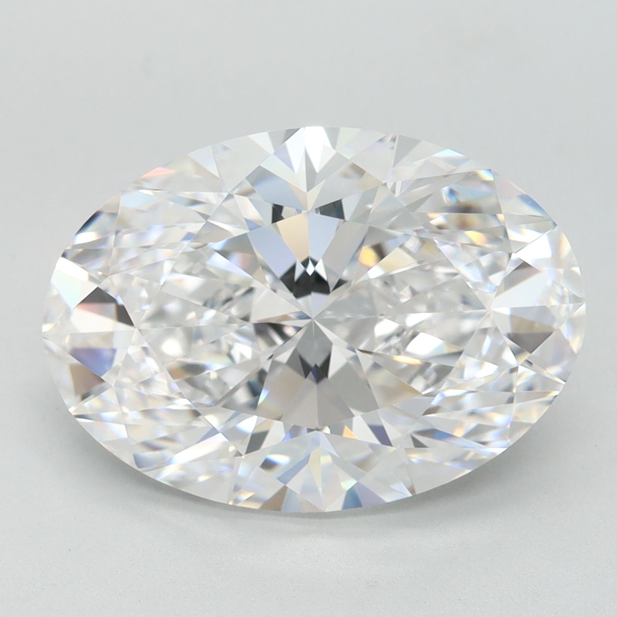 4.58 ct. oval Lab Grown Diamond front image