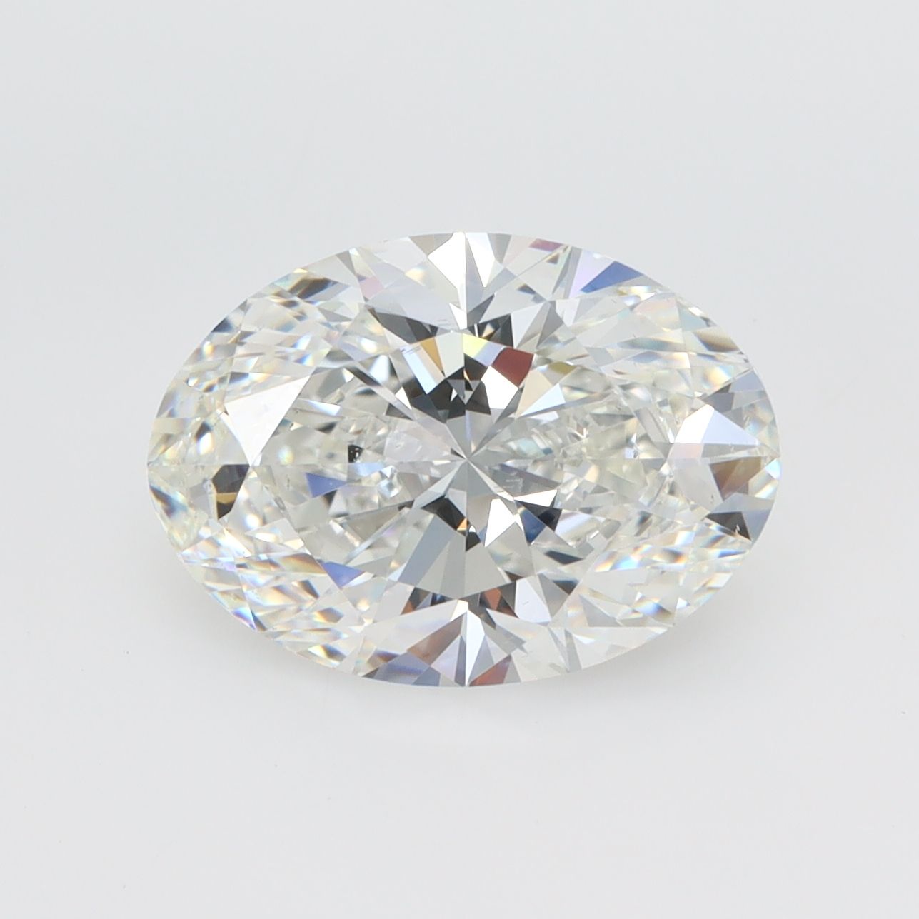 3.05 ct. oval Lab Grown Diamond front image