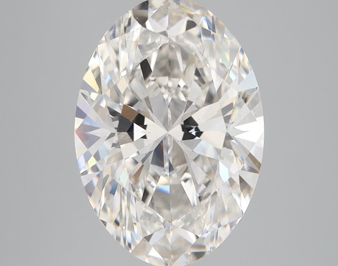 3.81 ct. oval Lab Grown Diamond front image