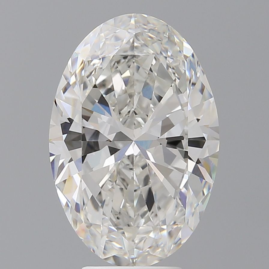 6.07 ct. oval Lab Grown Diamond front image