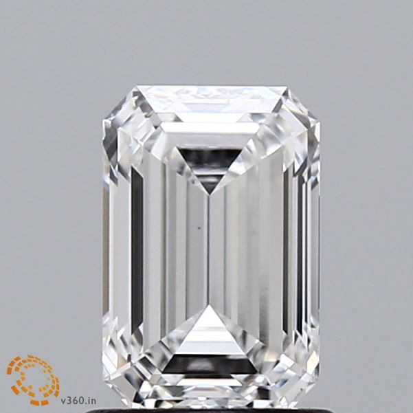 1.17 ct. emerald Lab Grown Diamond front image