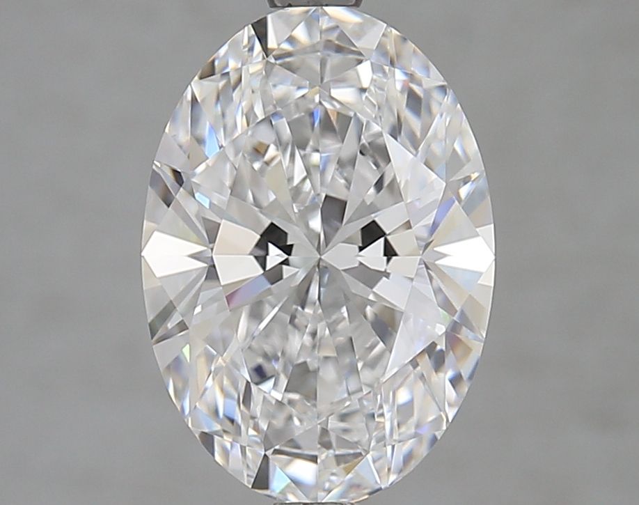 3.02 ct. oval Lab Grown Diamond front image