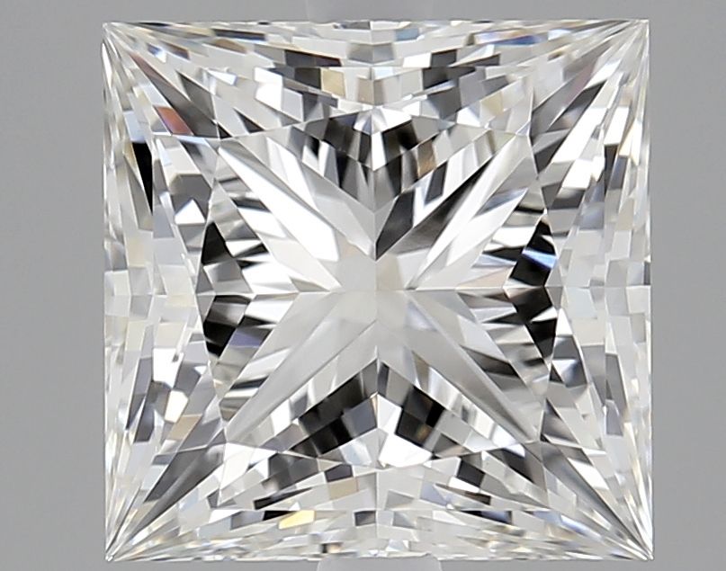 4.10 ct. princess Lab Grown Diamond front image