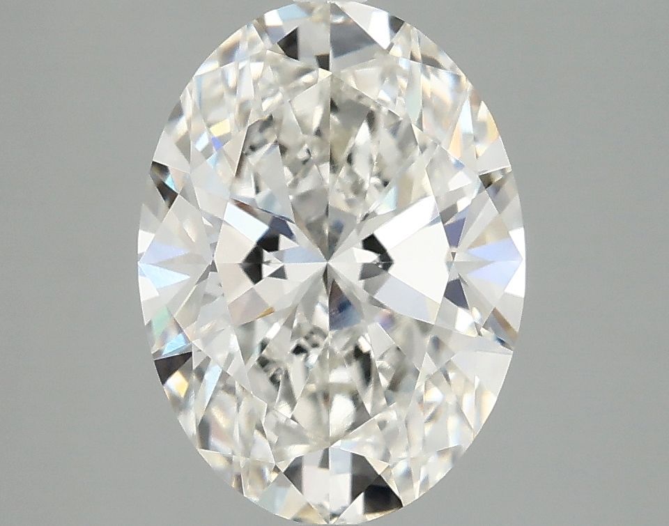 3.02 ct. oval Lab Grown Diamond front image