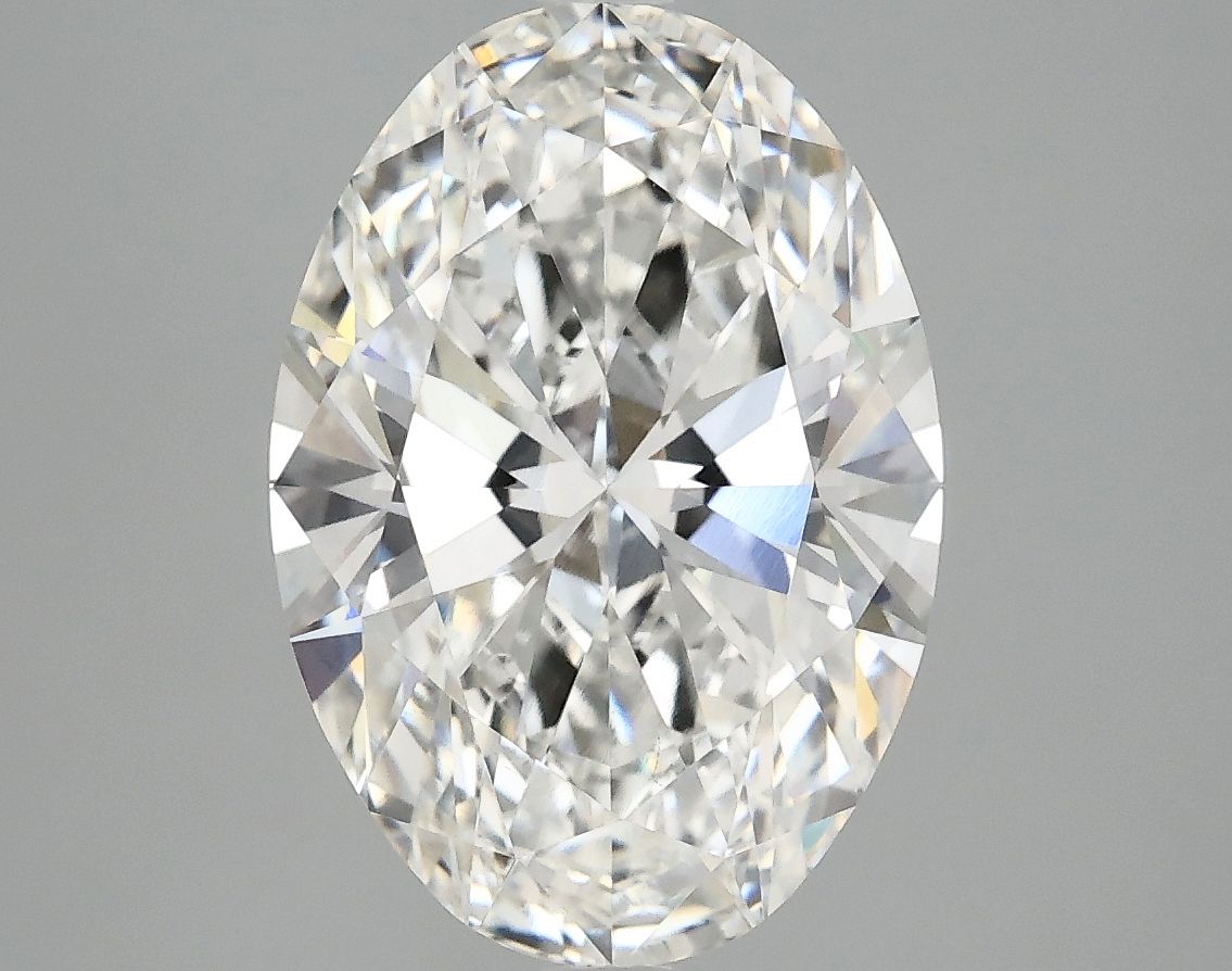 3.91 ct. oval Lab Grown Diamond front image