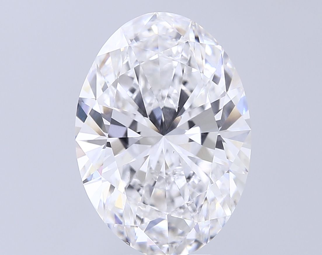 7.00 ct. oval Lab Grown Diamond front image