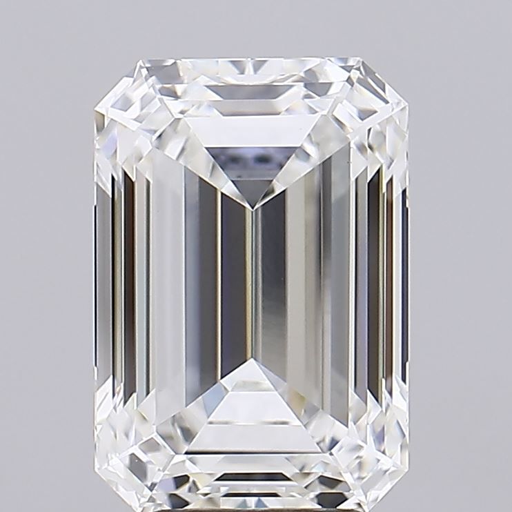 5.04 ct. emerald Lab Grown Diamond front image