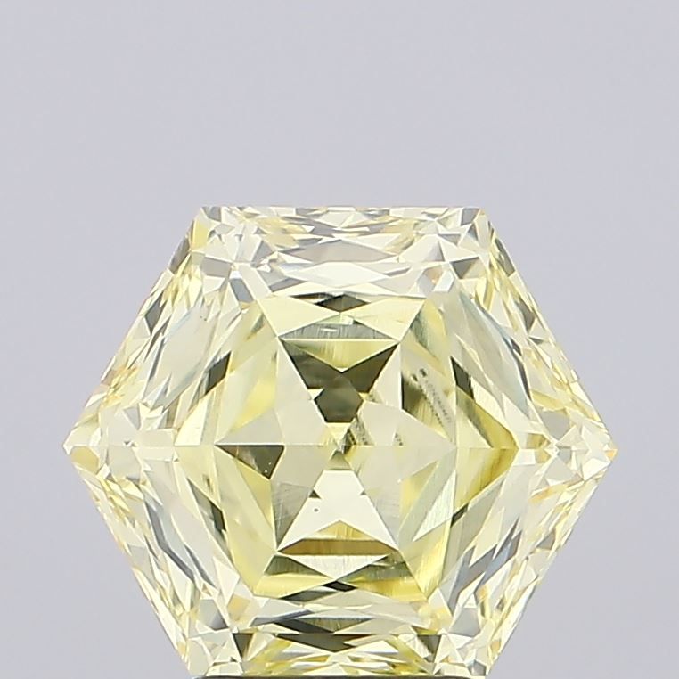 3.54 ct lab-grown Hexagonal Diamond
