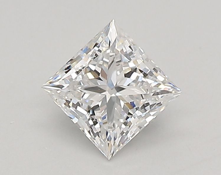 0.63 ct lab-grown Princess Diamond