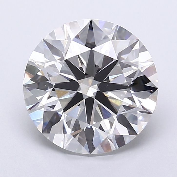 5.55 ct. round Lab Grown Diamond front image