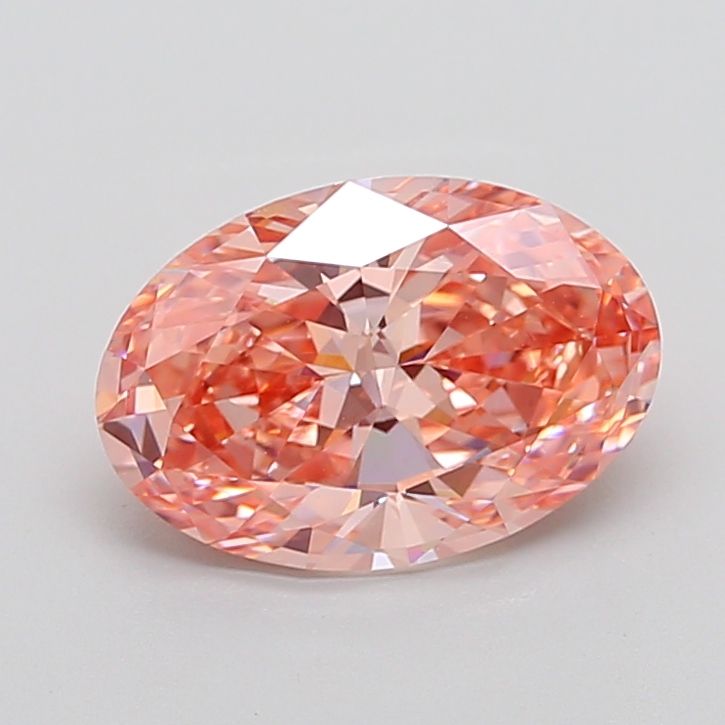 3.33 ct. oval Lab Grown Diamond front image