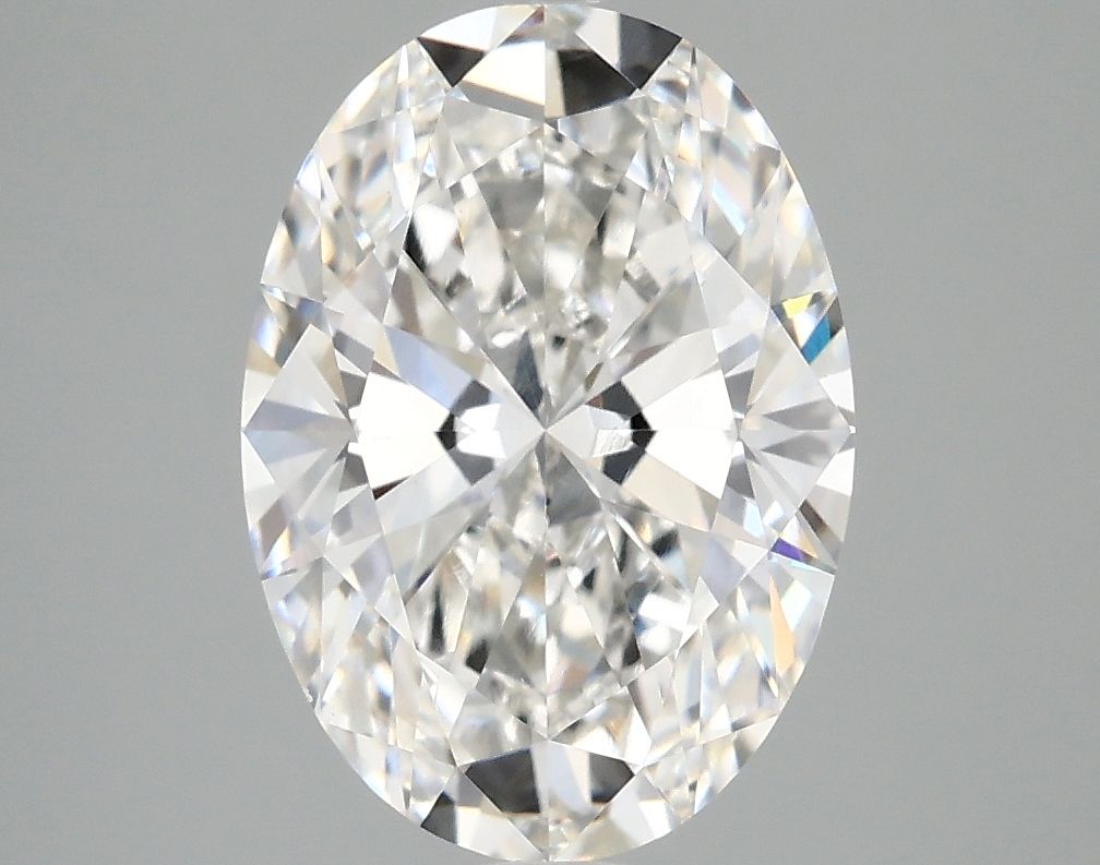 3.02 ct. oval Lab Grown Diamond front image
