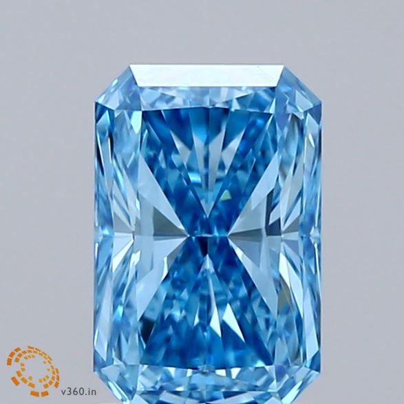 1.5 CT Fancy Vivid Blue RADIANT