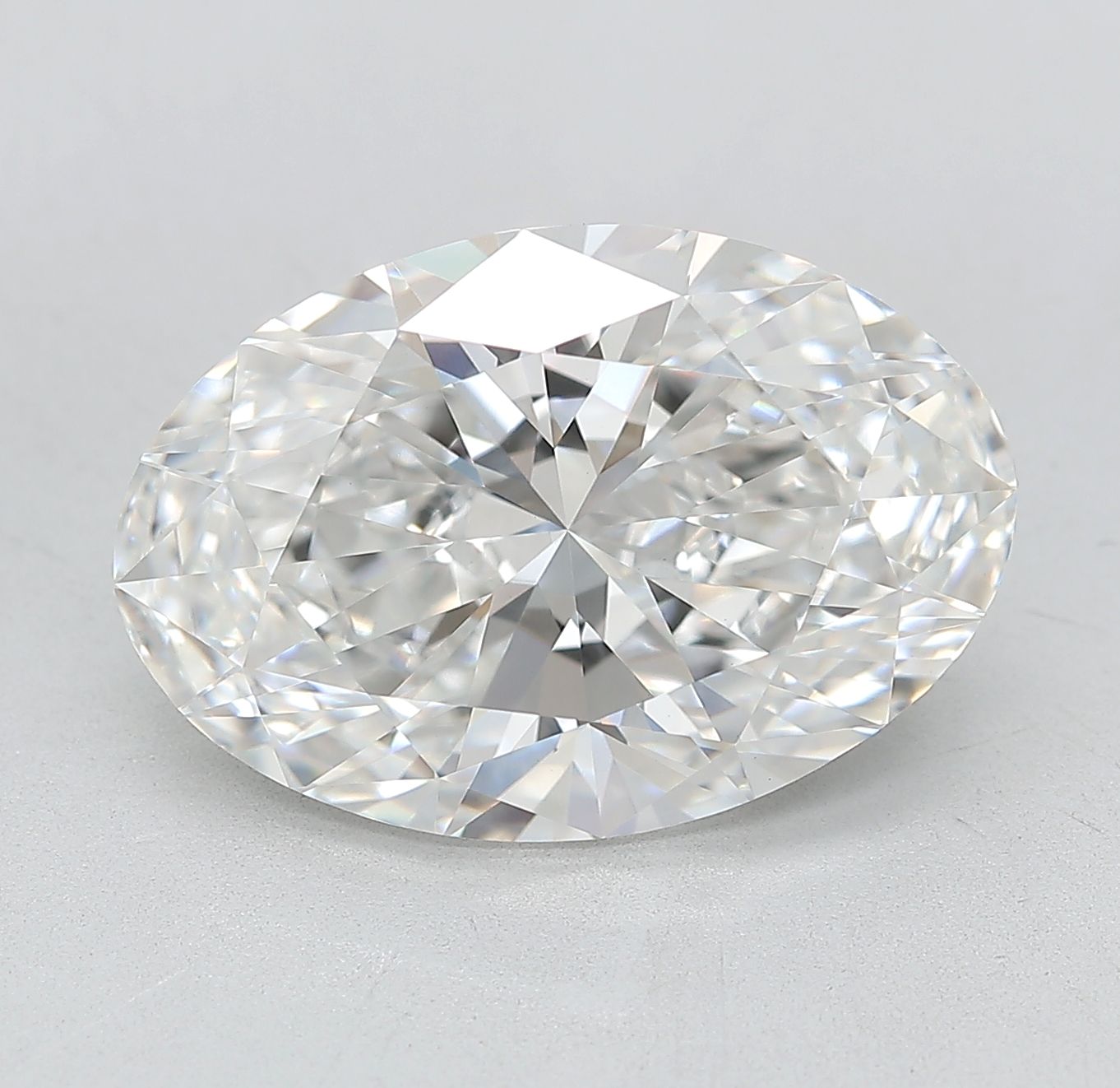 5.93 ct. oval Lab Grown Diamond front image