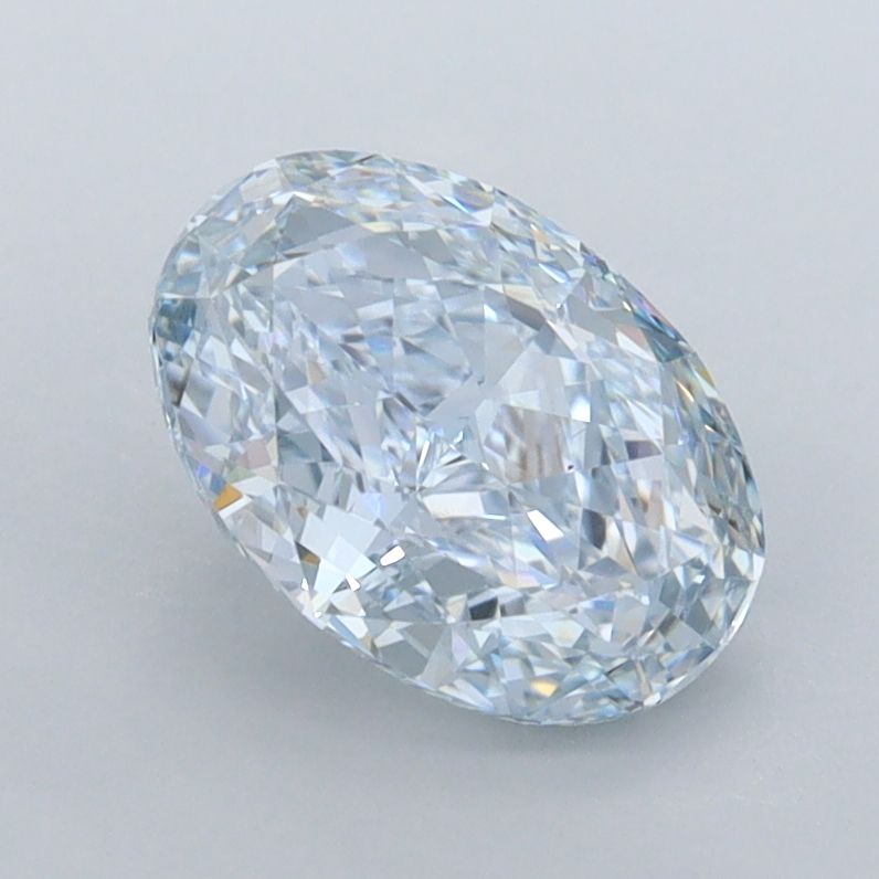 1.5 CT Fancy Intense Blue OVAL