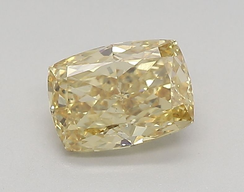 0.86 CT Fancy Intense Yellow CUSHION MODIFIED