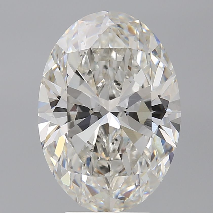 5.57 ct. oval Lab Grown Diamond front image