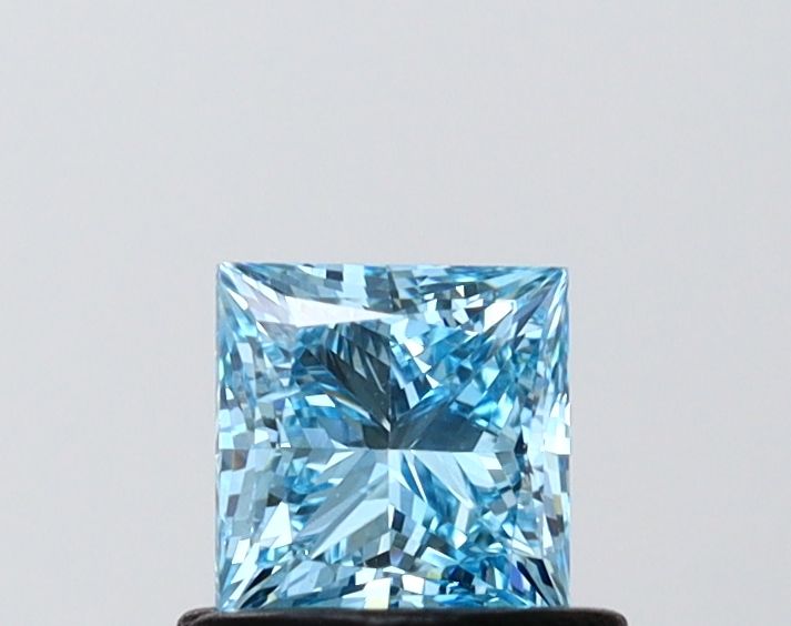 0.72 CT Fancy Vivid Blue PRINCESS