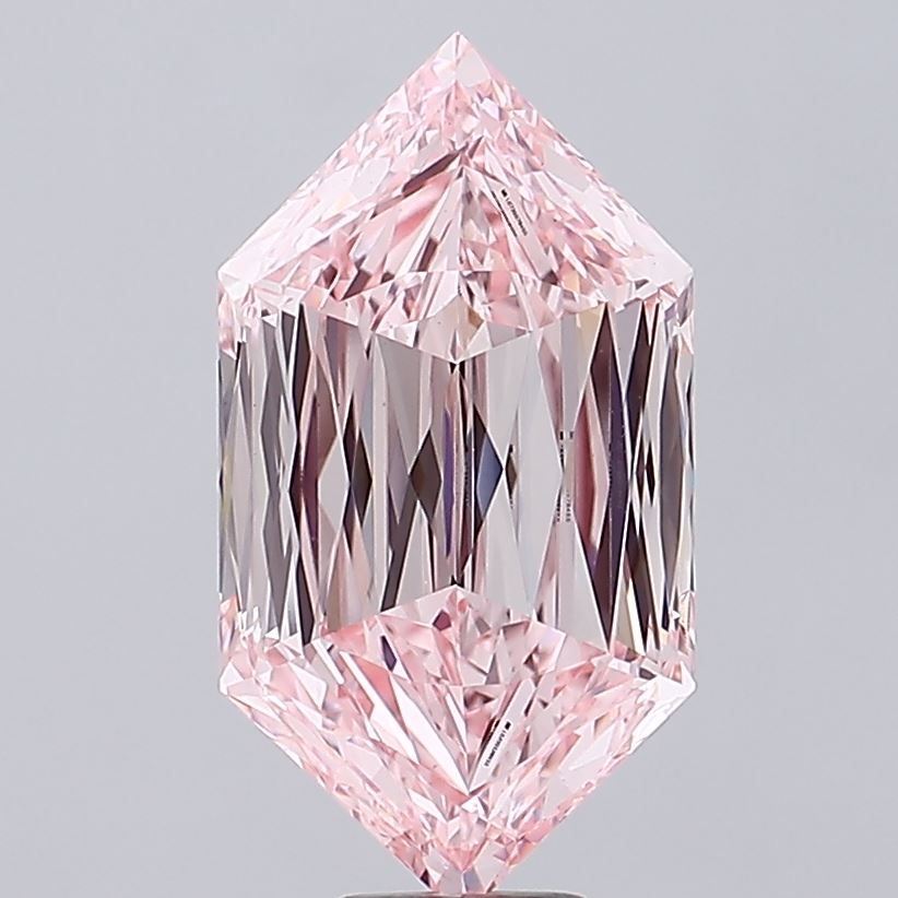11.2 ct lab-grown Hexagonal Diamond