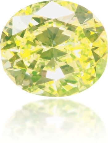 Diament 0.81 ct Fancy Greenish Yellow/SI1