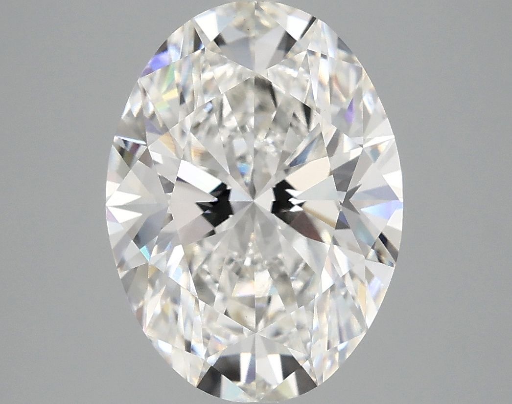 3.96 ct. oval Lab Grown Diamond front image