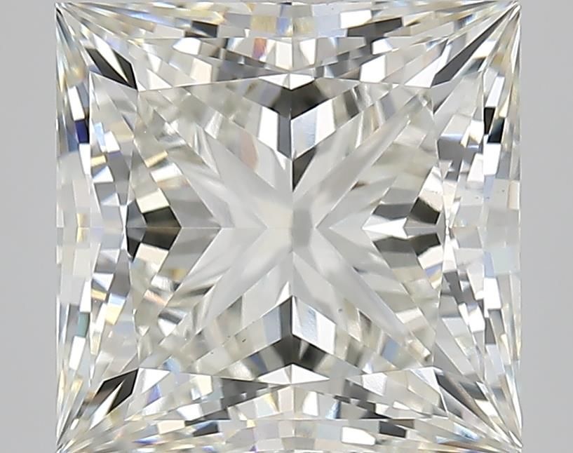 5.42 ct. princess Lab Grown Diamond front image