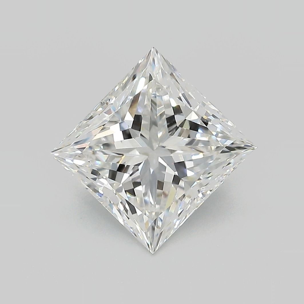 3.42 ct. princess Lab Grown Diamond front image