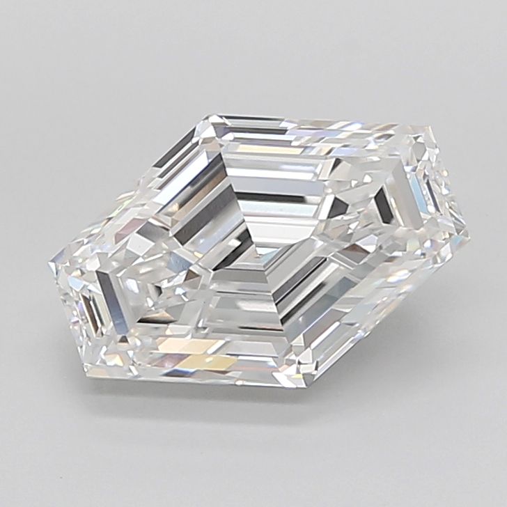 4.63 ct lab-grown Lozenge Diamond