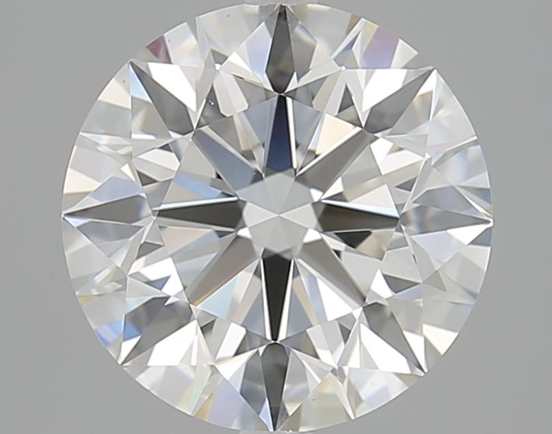3.71 ct Round diamond